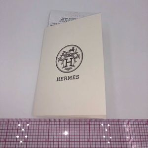 Hermès receipt envelope